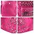 Zaino MCM Stark Special in pelle rosa con borchie e strass - vista 5