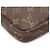 Louis Vuitton Monogram Pochette Accessoires Handtasche Braun - Ansicht 4