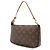 Louis Vuitton Monogram Pochette Accessoires Handbag Pouch Castaño - vista 3