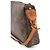 Louis Vuitton Monogram Pochette Accessoires Handbag Pouch Castaño - vista 7