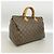 Sac à main Louis Vuitton Monogram Speedy 35 Marron - vue 2