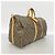 Keepall Bolsa Boston Louis Vuitton Marrom - vista 2