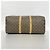 Keepall Bolsa Boston Louis Vuitton Marrom - vista 3