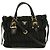 Prada Tessuto Gathered Tote Bag Black