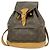 Zaino Louis Vuitton Monogram Montsouris MM Marrone