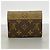 Portafoglio Tri-fold Louis Vuitton Monogram Reverse Portefeuille Victorine Marrone - vista 7