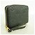Louis Vuitton Monogram Empreinte Zippy Coin Purse Nero - vista 2