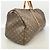 Keepall Bolsa Boston Louis Vuitton Marrom - vista 2