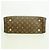 Borsa Tote Louis Vuitton Monogram Flower Rosso - vista 3