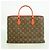 Borsa Tote Louis Vuitton Monogram Flower Rosso - vista 9