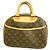 Borsa Louis Vuitton Monogram Trouville Marrone