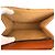 Borsa a tracolla con catena in pelle marrone MCM Visetos Logogram - vista 9