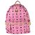 Zaino MCM Visetos Stark in pelle rosa