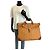 Sac Boston MCM Vintage Visetos Brown Cognac en cuir Marron - vue 7