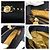 Borsa a tracolla Versace Vintage Sunburst in nylon nero e pelle - vista 5
