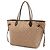Louis Vuitton Monogram Idylle Neverfull MM Tote Bag Braun Weiß - Ansicht 3