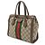 Borsa Tote Piccola Gucci Ophidia GG Supreme Marrone Rosso Beige Verde - vista 3