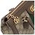 Borsa Tote Piccola Gucci Ophidia GG Supreme Marrone Rosso Beige Verde - vista 6