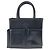 Versace Vintage Sunburst Handtasche aus schwarzem Leder