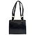Borsa a tracolla e tote Versace Sunburst in smalto nero - vista 2