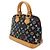 Bolsa Louis Vuitton Monogram Multicolor Alma Preto - vista 3