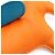 Hermès Hermes Rodeo MM Handbag Charm Blu Arancione - vista 8