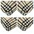 Burberry Schultertasche mit Check-Muster Beige Dunkelbraun - Ansicht 3