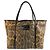 Sac cabas Dolce & Gabbana en cuir verni imprimé léopard