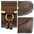 Borsa a tracolla Chloé Marcie in pelle marrone - vista 5