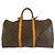 Bolsa Boston Louis Vuitton Monogram Keepall 50 Marrom - vista 2