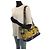 Versace Vintage Baroque Canvas Tote Bag mit Tartan-Muster Blau Grün Gelb - Ansicht 7