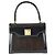 Borsa Versace Sunburst in pelle pony Marrone scuro