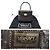 Borsa Versace Sunburst in pelle pony Marrone scuro - vista 4