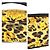 Bolso de mano pouch vanity Versace con estampado de leopardo Negro Amarillo - vista 5
