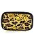 Bolso de mano pouch vanity Versace con estampado de leopardo Negro Amarillo - vista 9