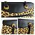 Versace Leopard Print Tote Bag Black Yellow - view 5