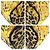 Versace Vintage Baroque Handtasche Schwarz Gelb - Ansicht 3