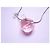 Collana Chanel Chance Eau Tendre Fiore Rosa e Flacone Argento - vista 3