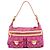 Louis Vuitton Monogram Denim Baggy PM Schultertasche Fuschia