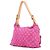 Louis Vuitton Monogram Denim Baggy PM Schultertasche Fuschia - Ansicht 2