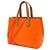 Sac à main Louis Vuitton Monogram Vernis Fluorescent Lead PM Orange - vue 3