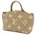 Bolso Louis Vuitton Monogram Empreinte Petit Palais PM Beige Monograma - vista 3