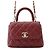 Mini borsa Chanel Matelassé Bordò