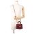 Mini borsa Chanel Matelassé Bordò - vista 4