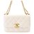 Borsa a tracolla con catena Chanel Matelassé Bianco