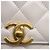 Borsa a tracolla con catena Chanel Matelassé Bianco - vista 13
