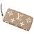 Louis Vuitton Monogram Empreinte Zippy Wallet Multiple colors Grey