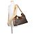 Bolso de hombro Louis Vuitton Monogram Carryall NM MM M46197 Burdeos Monograma - vista 4