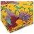 Hermès Hermes Große Tote/Schultertasche mit Botanical Bird Print Mehrfarben Grün Gelb - Ansicht 4