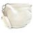Borsa a tracolla Burberry Medium in pelle avorio Crudo